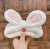 Пов'язка на голову Бантик біла, 483