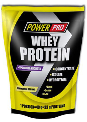 Whey Protein Power Pro, 1 кг