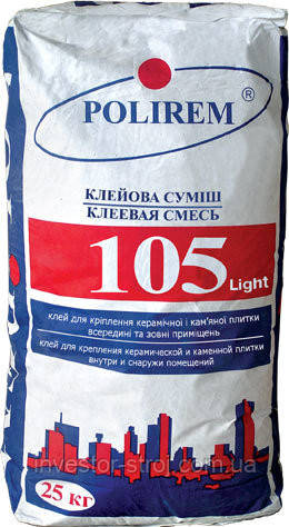 POLIREM 105 Light клейова суміш для плитки