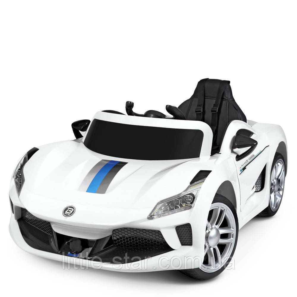 Дитячий електромобіль Bambi M 4455 EBLR-1 Ferrari, білий