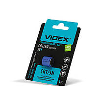 Батарейка літієва Videx CR1/3N 1шт BLISTER