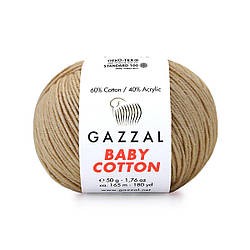 Gazzal Baby Cotton (бебі котон) 3424 беж