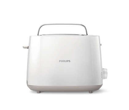Тостер Philips HD2581/00 білий електричний 900Вт