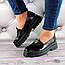 Туфлі жіночі чорні, лакові К 1378, фото 2