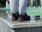 Туфлі підліткові кросівки шкіряні чорні Uk0182, фото 7