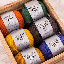 Gazzal Wool 175 100% Superwash Merino Fine Wool