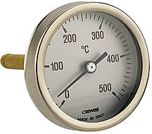Термометр Cewal PSZ 63 PR (Ø63мм, 0/500°С, L-200мм)