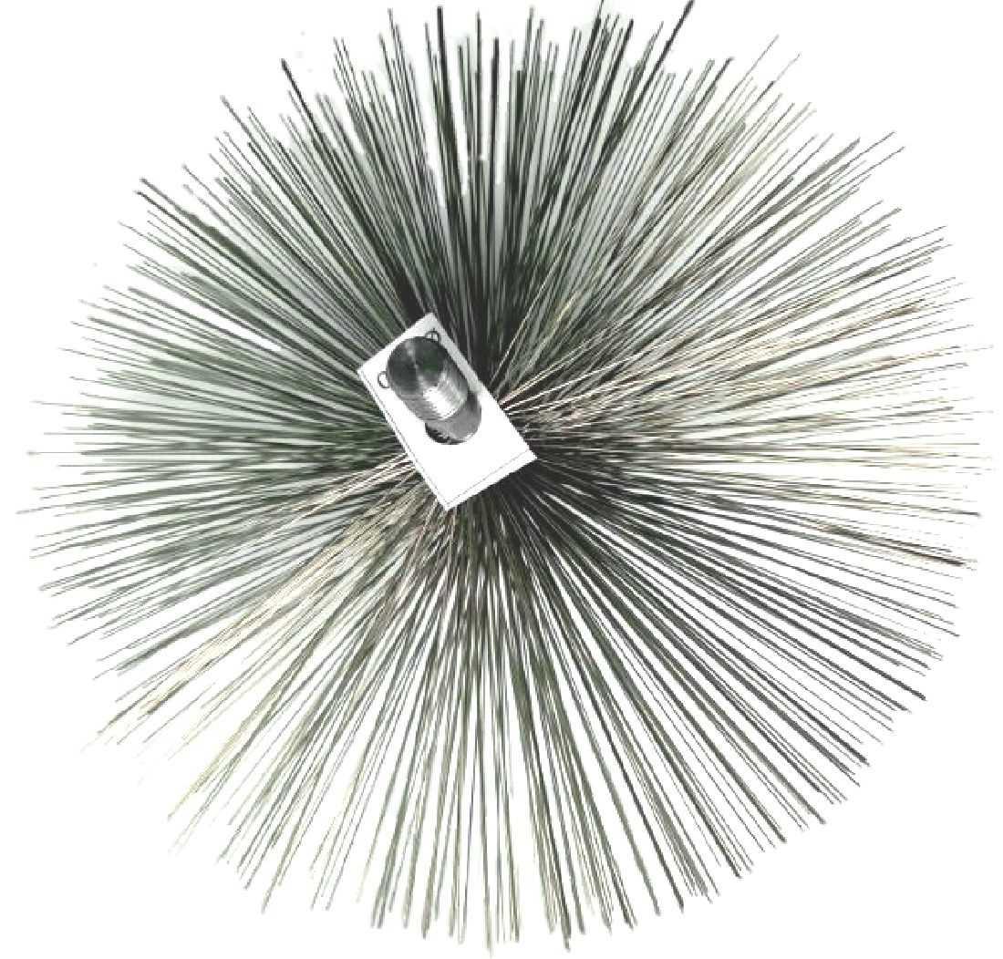 Йорж сталевий ЛЮКС, діаметр 250 мм