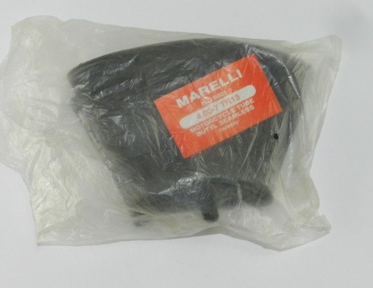 Камера MARELLI 4,00-7 бутилова кривий металевий вентіль, фото 1