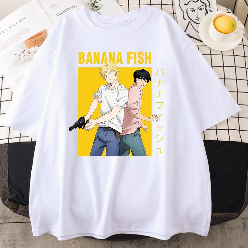 Футболка біла LOYS Аніме. Anime vol. 63 Banana Fish XS