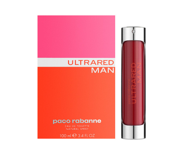 Чоловіча туалетна вода з нотою пачулі Paco Rabanne Ultrared Man 100ml оригінал, солодкий чоловічий аромат