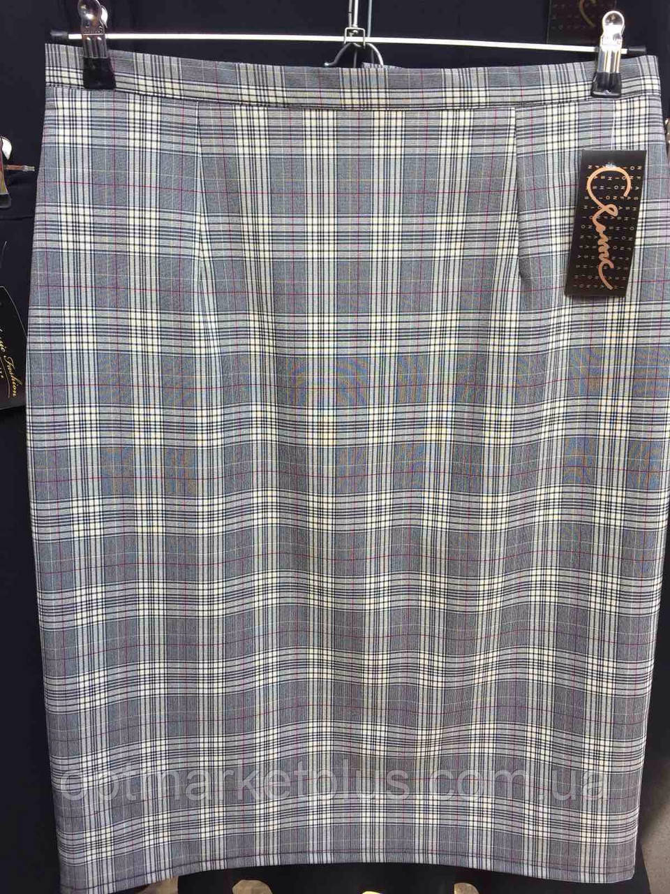 Спідниці жіночі, трикотаж (48-60р, довжина 65 см) купити гуртом від склада 7 км Одеса