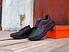 Чоловічі кросівки Nike Zoom Guide 10 Black Red чорні з червоним водонепроникні, фото 11
