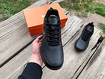 Чоловічі кросівки Nike Zoom Shield 15 Black Orange чорні з жовтогарячим водонепроникні, фото 5