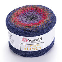 YarnArt FLOWERS ALPACA (Фловерс Альпака) № 439 (Пряжа альпака, нитки для в'язання)