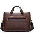 Чоловіча шкіряна сумка-портфель для документів Marrant — Коричневий, фото 10