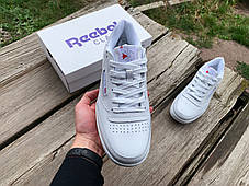 Чоловічі кросівки кеди Reebok Club C 85 White білі, фото 4
