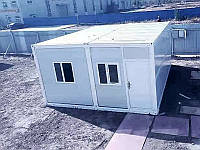 Складной модульный контейнерный дом двухкомнатный