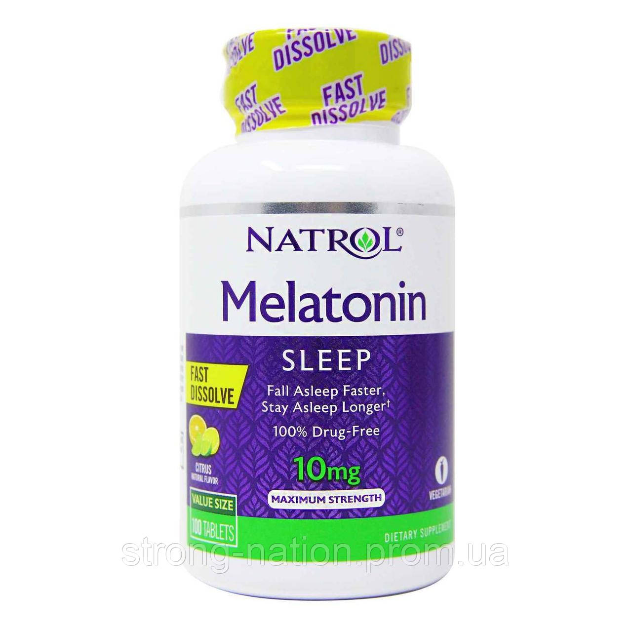 Melatonin 10 mg | 100 tab | Natrol