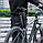 Велосипедна сумка фірмова на раму Rockbros чорний карбон 1.5 літра, фото 5