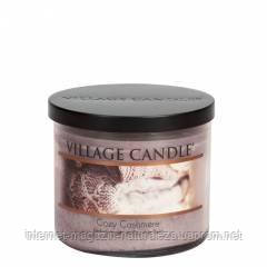 Ароматична свічка Village Candle Затишний кашемір (час горіння до 50 год) чаша