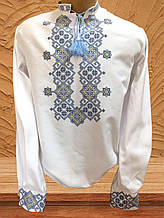 Пошита заготовка вишиванки для хлопчика № 017.4-ПХС