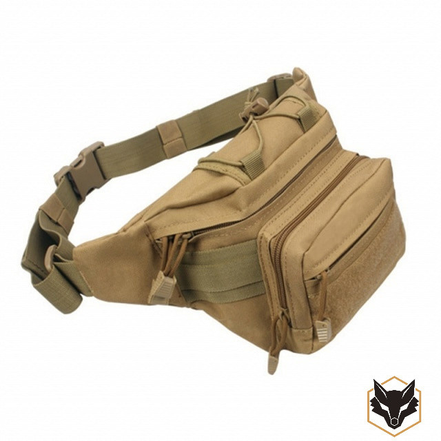 Сумка тактична поясна Molle S в забарвленні койот