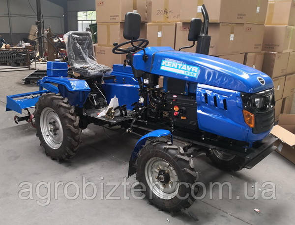 Мототрактор KENTAVR 160B Блокування Півосів, фото 1