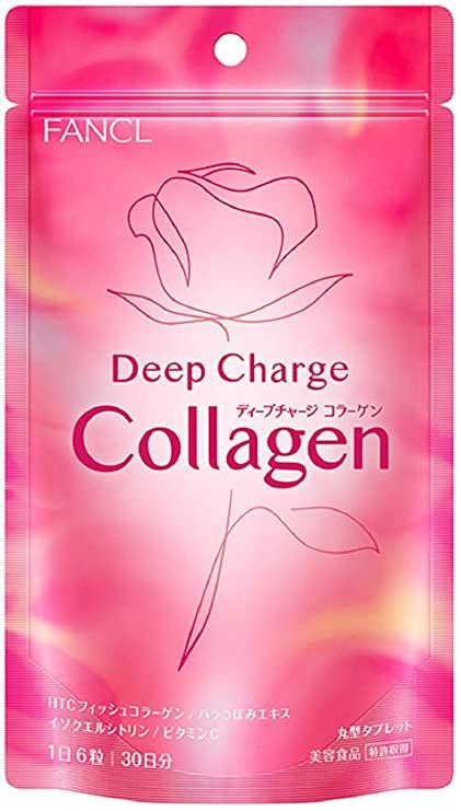 FANCL HTC Deep Charge Collagen Колаген трипептидний низькомолекулярний, 180 таблеток на 30 днів