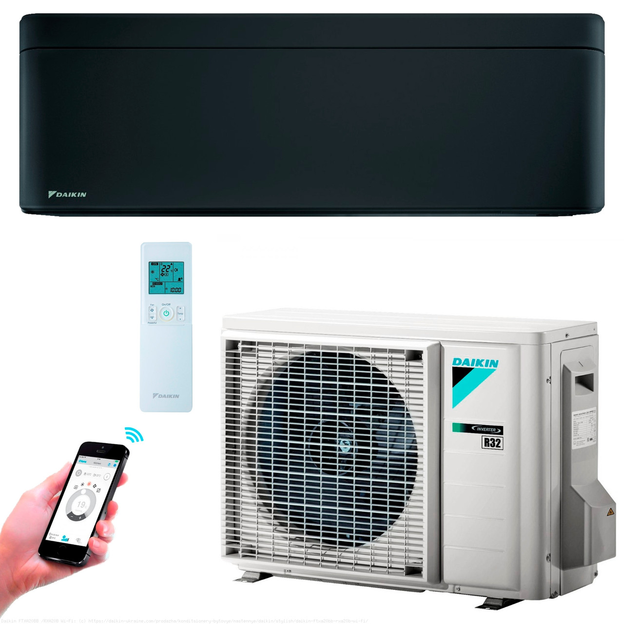 Кондиціонер Daikin FTXA50BB/RXA50A STYLISH