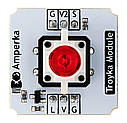 Світлодіодна кнопка Amper Troyka (Червона), фото 3