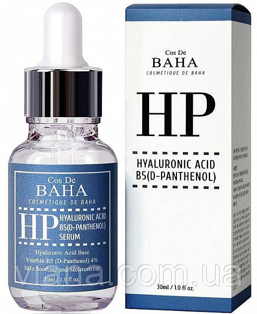 Сироватка з гіалуроновою кислотою і пантенолом Cos De BAHA Hyaluronic Acid B5 (D-Panthenol) Serum 30 ml