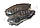 Передні гальмівні колодки Lanos 1.6, Nexia 1.5 1.6, Lacetti 1.6 1.8, Nubira 1.6 2.0, фото 2