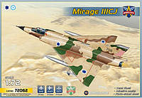 Пластикова модель 1/72 Modelsvit 72062 француський винищувач Mirage IIICJ