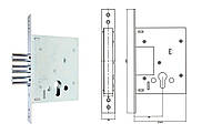 Врезной замок 257L под цилиндровый механизм (10-51)