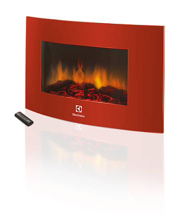 Электрокамин Electrolux EFP/W-1200URLS Красный (НС-1070931), фото 2