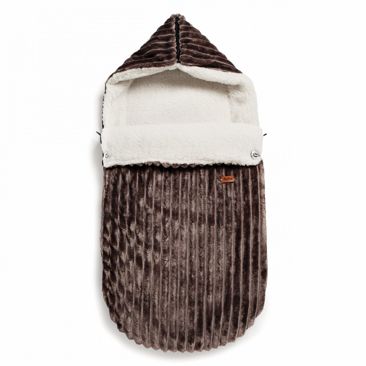 Конверт в коляску Twins Trip Winter latte brown, фото 1