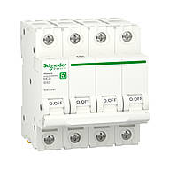 4P 40А B RESI9 Автоматический выключатель Schneider-Electric однополюсный, R9F02440, модульный Шнайдер автомат