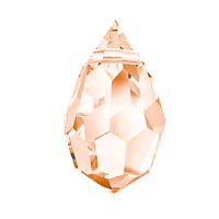 Хрустальные подвески 681 Preciosa (Чехия) 6х10 мм Crystal Light Orange