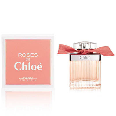Брендова туалетна вода Chloe Roses De Chloe 75ml оригінал, квітковий пудровий аромат
