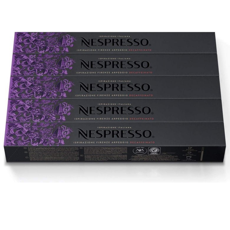 Nespresso Pack Ispirazione Firenze Arpeggio Decaffeinato (50 капсул)