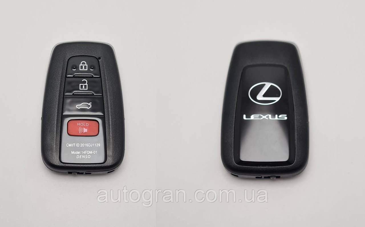 Корпус смарт ключа 3+1 кнопки Lexus, фото 1