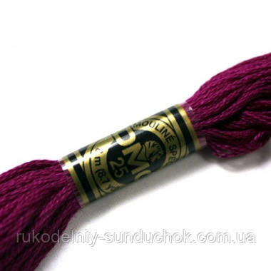 Муліне DMC 915 (ДМС) франція (оригінал), фото 1