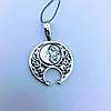 Срібний кулон підвіс Оберіг Лунница, фото 4