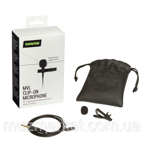 Петличний мікрофон Shure MVL-3.5MM