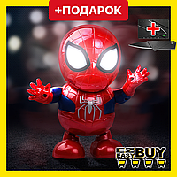 Танцующий робот игрушка Человек-Паук с подсветкой. Dance Hero Spider-Man