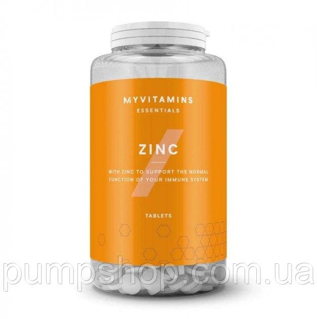 Цинк цитрат + вітамін C MyProtein Zinc 90 таб.