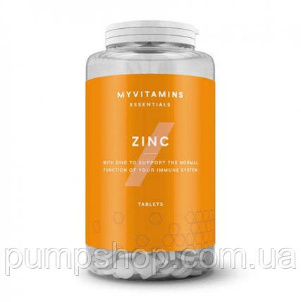 Цинк цитрат + вітамін C MyProtein Zinc 90 таб., фото 2