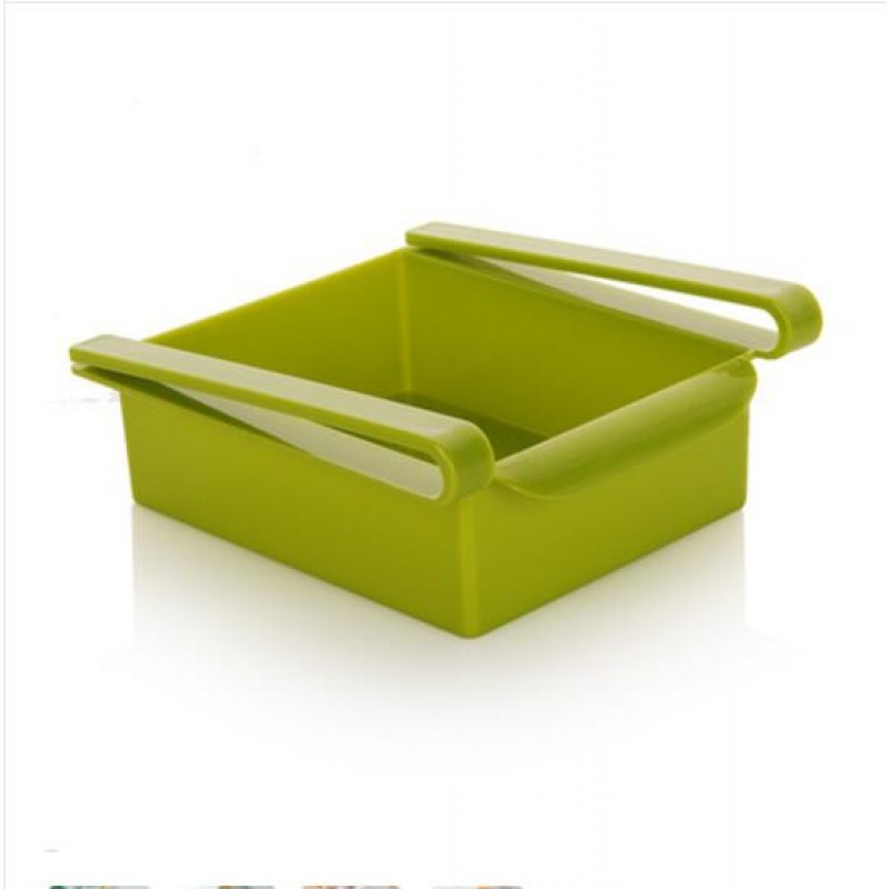 Зелений додатковий підвісний контейнер для холодильника та дому Refrigerator Multifunctional Storage Box
