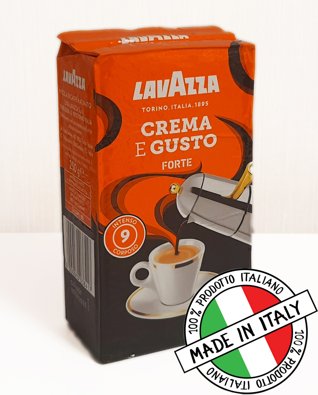 Кава мелена "Lavazza Crema e Gusto Forte" 250 грам Італія 20/80